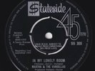MARTHA & THE VANDELLAS In My Lonely Room RARE UK 45 Tamla Motown Stateside HEAR