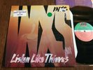 INXS Listen Like Thieves LP in SHRINK w/ HYPE Sticker VG+/EX+ SPIN-Cleaned