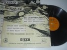 DECCA LXT 2721/2 1st O/Gold : MAHLER Das Lied Von Der Erde etc : WALTER: FERRIER