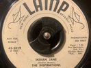 THE INSPIRATIONS 45 Indian Jane w/ Don't Cry LAMP promo DOO WOP rare HEAR mp3