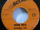 RUSSELL LEE 45 Going Wild Sticks and Fingers SCOOP VG++ funk soul promo Jr 1412