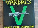 The Vandals - Peace Through Vandalism - Green / Black Vinyl EP 2009 [Near Mint]