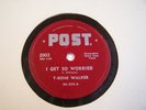 T-BONE WALKER 78rpm on POST 2002 