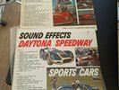 Audio Fidelity DRAG RACE + DAYTONA SPEEDWAY Sound Effects 2 Vinyl LP's