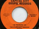 STARLIGHT SINGERS I'm Pressing On RARE GOSPEL SOUL FUNK 45 hear