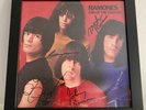 Ramones End Of The Century Signed Autographed LP - Framed - Please read desc.
