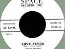 VINCE PENNY & MARTIANS Love Fever / How Many Times 45rpm Space 1960 kiddie lead