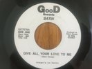 Satin - Give All Your Love To Me.Modern Soul 7” Vinyl Record.