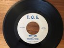 Trojans Of Evol - “Why Girl” b/w “Through The Night” 7” Vinyl 45 T.O.E. Records