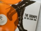 THE CRAMPS Do The Clam 1986 Double LP A Date With Elvis Tour Orange Vinyl