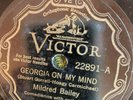 Victor 22891 Mildred Bailey GEORGIA ON MY MIND  1931 78 rpm EE+