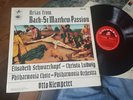 SAX 5253 1st Bach Arias from St. Matthew Passion KLEMPERER LUDWIG SCHWARZKOPF EX