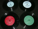 4 7 inch Records FORD 1958/ 1960 78 rpm w Frank Sinatra CLOONEY D Reynolds IOCCA