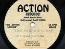 HEAR-Rare Country Pop Song Poem Acetate 45- Unknown Male Vocal- Since Rosie Came