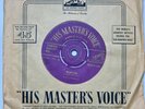 'HOUND DOG' - ELVIS PRESLEY HMV 45 POP 249 GOLD LABEL RARE 