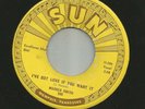 ROCKABILLY bw COUNTRY- WARREN SMITH -  I'VE GOT LOVE IF YOU  -HEAR-1957 SUN 286
