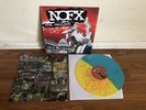 NOFX THE DECLINE LIVE AT RED ROCKS MAROON RED w BLACK MARBLE COLOR VINYL LP