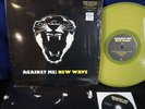 AGAINST ME New Wave 180g YELLOW COLORED VINYL LP & CD/stickers (MINT/NM/SHRINK)