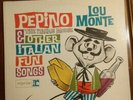 Lou Monte Pepino The Italian Mouse & Other Italian Fun Songs LP Vinyl Record