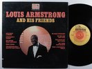 LOUIS ARMSTRONG And His Friends FLYING DUTCHMAN AMSTERDAM LP VG+ gatefold **