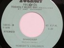 NOBODY’S CHILDREN Shardarp / Wish I Had A Girl TOEHOLT 45 modern soul HEAR