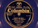 78 RPM -- Duke Ellington Orchestra (as Joe Turner MM), Columbia 1813, E- Jazz