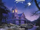 King Diamond THEM +MP3s LIMITED EDITION New Blue & Black Marble Colored Vinyl LP