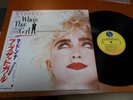 LP von Madonna : OST Who's That Girl, aus Japan, Sire P-13544 mit OBI