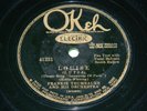 FRANKIE TRUMBAUER Louise / Wait till you see ma cherie - 1929 USA Okeh 78rpm 20O