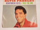 Vtg Elvis Presley RCA Victor 45 Single Record Heartbreak Hotel I Was The One