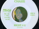 CHASTE Right 4 U 45 hawaii RARE boogie modern soul aor