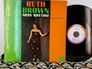 Ruth Brown Miss Rhythm Original 1959 Atlantic Records 8026 Red Purple Bulls Eye