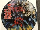 IRON MAIDEN THE NUMBER OF THE BEAST VINYL PICTURE DISC ORIGINAL US SEAX-12215