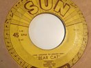 1953 Rufus Thomas Jr.-(The answer to..)Bear Cat/WalkingInTheRain SUN 45 1stPress