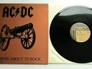 AC/DC - For Those About To Rock UK 1981 Atlantic 1st Press LP Embossed Cover