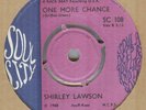 SHIRLEY LAWSON**ONE MORE CHANCE**MOD**SOUL**DANCER**SOUL CITY**LISTEN