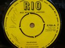THE SURVIVORS RAWHIDE / GIRL I WANT YOU OG UK RIO 7