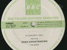 JOAN ARMATRADING IN CONCERT 358 BBC TRANSCRIPTION SERVICES