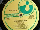 Deep Purple LP In Rock UK Harvest Press A-2 B-1 NO EMI BOXES LOVELY COVER £