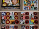 ELVIS PRESLEY #1 Hit Singles Vol. 1 BOX SET - 23 45s with pic sleeves red vinyl