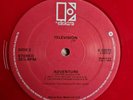 Television LP Adventure RED VINYL UK Elektra 1st Press & INSERT &BEAUTIFUL VINYL