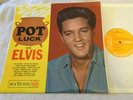 ELVIS PRESLEY. Rare Orange label (MONO) POT LUCK LP with CORRECT sleeve.