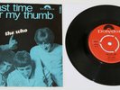 THE WHO * 7` *  THE LAST TIME * UNDER MY THUMB  * NORWAY PRESS 1967