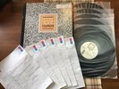 Solid Gold Scrapbook 5 LP Set 6/5/89 W Cue Sheets Elton Diamond McCartney Wilson