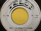 Calypso Jazz 45 - FRANKIE FRANCIS - blue and white christmas - TELCO - HEAR