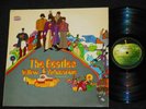 THE BEATLES Yellow Submarine VG+ UK LP RED LINES Apple PCS-7070 YEX 715-1/716-1