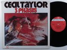 CECIL TAYLOR 3 Phasis NEW WORLD LP VG+ gatefold  