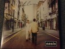 SIGNED BY BRIAN CANNON - Oasis What's The Story Morning Glory silver vinyl