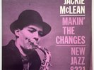 Makin' The Changes, by Jackie McLean USA 1960 New Jazz