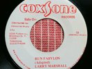 Larry Marshall - Run Babylon - Reggae 45 - Coxsone